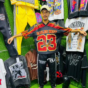 Camiseta de baloncesto personalizada de alta calidad para hombre, 100% algodón, ajuste Regular, hombro caído, cuadrado, informal, transpirable, de secado rápido - Product Image 1