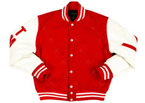 Veste Letterman pour hommes vêtements d'hiver tissu de laine de haute qualité confortable personnalisé couleur unie 100% manches en cuir véritable - Product Image 2