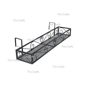 Support de jardinière de couleur noire en fer à trois niveaux pour l'extérieur et l'intérieur - Product Image 6
