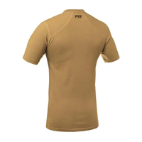 Camiseta Formal de Manga Corta para Hombre, 180g, con Mezcla de Algodón y Elastano Transpirable, Diseño Liso, Corte Regular, Secado Rápido y Protección UV