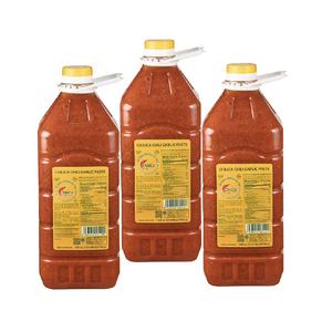 Pâte à l'ail chilica frais 4536g (160 oz) saveur traditionnelle vietnamienne halal épicée épicée 100% pâte de piment végétalien - Product Image 1