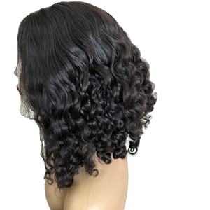 Cabello crudo Punta de cinta de un solo donante Ins Peluca vietnamita Cabello humano Precio al por mayor Sin pegamento HD Rizado Birmano Suelto Rizado Onda profunda - Product Image 6