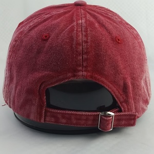 Distressed Baseball Cap Washed Vintage <b>Hat</b> Low Profile Unisex <b>Navy</b> Blue Distressed Dad <b>Hat</b> Washed Faded Cap - Product Image 6
