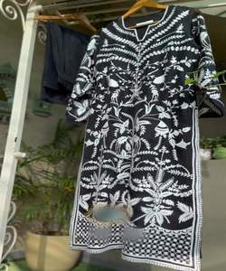 Pañuelo Africano para Mujer, Elegante, para Fiestas Formales, de Algodón, Seda y Lino, Listo para Usar, Hecho en India - Product Image 6