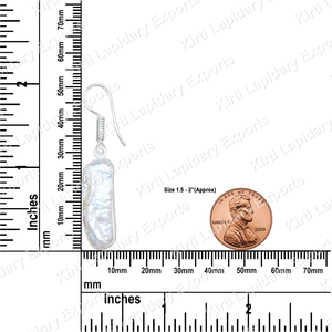 Boucles d'oreilles en perles faites à la main, plaquées argent, en laiton, vente en gros, boucles d'oreilles en pierres précieuses, Jaipur Inde, faible MOQ 2 pièces - Product Image 3