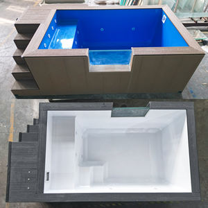 Family Outdoor Jacuzzi Above Ground Spa Pools Complete Set Equipment Fiberglass Shell Swimming Pool Durable Eco-Friendly - Product Image 4