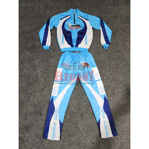 Ensemble de survêtement unisexe en nylon pour l'automne 2026, logo personnalisé, deux pièces, coupe-vent respirant, veste et pantalon - Product Image 5