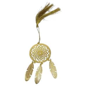 Marque-page en métal feuille d'or avec pompon, pendentif unique, porte-page pour fournitures scolaires - Product Image 1