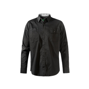 Camisa DE TRABAJO FR de soldadura ignífuga de 100% algodón personalizada, ropa de trabajo de seguridad resistente al fuego para uso industrial - Product Image 5