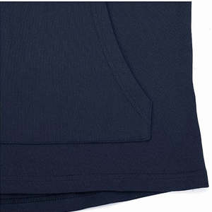 2025 nueva venta al por mayor logotipo personalizado pulóver media cremallera chaqueta polar Unisex Casual sudaderas con capucha con técnicas teñidas lisas para el invierno - Product Image 6