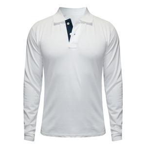 Camisas de golf personalizadas, camisetas de algodón de tela de Piqué, polos bordados de secado rápido, polos sólidos para hombres - Product Image 6