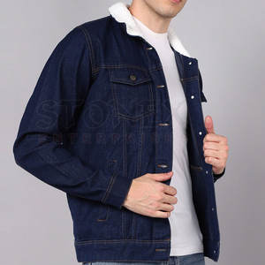Nueva llegada Quick Dry Men Jeans Jacket High Quality Hot Sale Men Causal Wear Jeans Jacket For Online Sale - Product Image 5