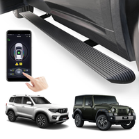 Marchepieds électriques latéraux style OEM, kit marchepieds électriques pour Mahindra Scorpio N/THAR 2.0, ajustement personnalisé, paire, accessoires auto en plastique