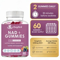 Complément Alimentaire NAD Gummy Candy Absorption Nicotinamide Riboside Nad Plus Vitamine Nad Gummies