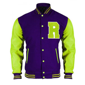 Chaqueta Varsity de Béisbol Personalizada de la Mejor Calidad OEM, Chaqueta de Invierno con Letras Bordadas, Material de Tela de Primera Calidad, Secado Rápido y Transpirable - Product Image 6