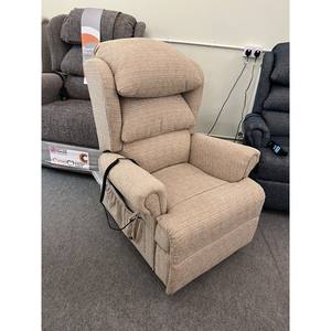 Sillón Reclinable Elevador Compacto Admiral con Doble Motor, Masaje Extensible y Respaldo en Cascada, Diseño Moderno, Dimensiones del Asiento de 19 Pulgadas - Product Image 2