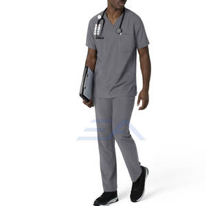 Pantalones Médicos con Cordón Ajustable, Venta Directa de Fábrica, Algodón/Poliéster, para Hombre, Detección de Agujas, Personalizables, MOQ Bajo, Nuevo Stock, al por Mayor - Product Image 3