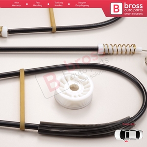 Kit de Reparación de Elevalunas Delantero Izquierdo BWR962 para Serie E W211 S211 2002-2009 4/5 Puertas A2117200346 - Product Image 5