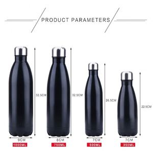 Botella de Agua de Acero Inoxidable de Doble Pared de 350 ml, Termo, Botella Deportiva Aislada al Vacío para Mantener Bebidas Frías y Calientes - Product Image 5