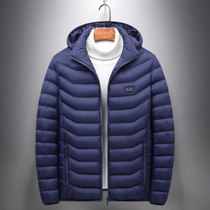 เสื้อโค้ทสำหรับทุกเพศ, ชุดสูทสีดำสำหรับใส่ในสำนักงานไซส์ใหญ่พิเศษผ้าแคนวาสมีฮู้ด - Product Image 4