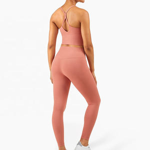 Women's Mid Waist Comfortable Stretchable Fitness <b>Leggings</b> Latest Design in <b>Knitted</b> Fabric Reasonably Priced Yoga <b>Leggings</b> - Product Image 4