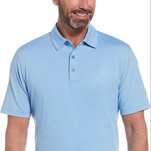 เสื้อโปโลผ้าคอตตอน100% สำหรับผู้ชายระบายอากาศได้ดีเสื้อยืดกีฬาสั้นลำลองผ้าคอตตอนสำหรับฤดูร้อนพิมพ์ลายปักโลโก้ตามสั่ง - Product Image 1