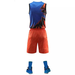 Conjuntos de Uniformes de Baloncesto para Hombre, Manga Corta, 100% Poliéster, Transpirable, Secado Rápido, Nombre y Logotipo del Equipo Personalizados, Talla Grande, Otoño - Product Image 5