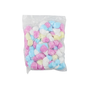 لوازم عش الهامستر كرات قطنية ناعمة دافئة ملونة لمنزل دمية دب - Product Image 1