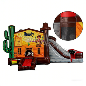 Château gonflable géant avec piscine pour parc d'attractions - Product Image 3