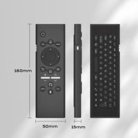 2025 terbaru G71S PRO lampu latar suara giroskop nirkabel tetikus udara Keyboard Mini bahasa Inggris BT pengendali jarak jauh pintar untuk TV Samsung