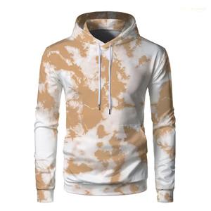 Sudadera con capucha personalizada con estampado de tinte de corbata en 3D para hombres y niños, camisetas informales divertidas de calle para uso diario, cuello con capucha de punto para otoño - Product Image 2