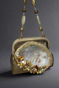 กระเป๋ามีฝาปิดประดับลูกปัดกระเป๋าสำหรับงานแต่งงานกระเป๋าคลัทช์ประดับด้วยหินทำมือสำหรับผู้หญิงอินเดียขายส่ง - Product Image 3