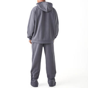 Venta al por mayor nueva llegada de los hombres sueltos patrón chándal logotipo personalizado de alta calidad de peso pesado para el invierno diferentes estilos - Product Image 2