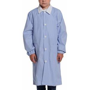 Delantal Escolar Azul para Niños de Primaria del Grupo CBF Balducci, Uniforme Duradero y Cómodo de Poliéster/Algodón - Product Image 1