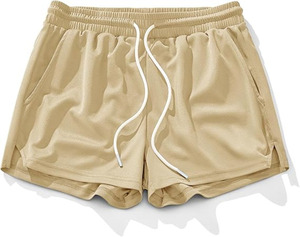 Short de course en maille personnalisé pour hommes Short d'entraînement athlétique de gymnastique à séchage rapide pour hommes avec poches - Product Image 1