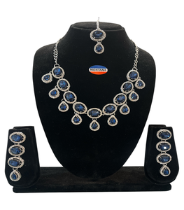 9068 Vintage Style femmes classique collier ras du cou ensemble boucles d'oreilles élégant idée cadeau pour fête anniversaire événements traditionnels - Product Image 5