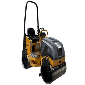 Construction de machines compacteur hydraulique 1ton-8ton double tambour rouleau de route vibrant compacteur de sol moteur moteur de pompe à noyau - Product Image 2