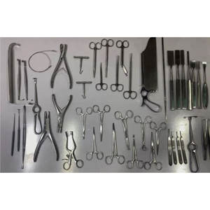 Kit Básico de Cirugía Ortopédica, Instrumentos Quirúrgicos Ortopédicos Alemanes, Juego de 45 Piezas - Product Image 1