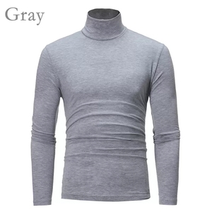 Sudadera con Capucha de Invierno para Hombre, 100% Algodón, Cuello Alto, Térmica, Manga Larga - Product Image 3