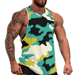 Australian Style Sleeveless Camo Print Tank Top Quick Dry Breathable Knitted Fabric for <b>Hunting</b> Hiking Outdoor Adventures - Product Image 4