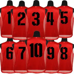 Bavoir de sport personnalisé pour enfants Maillot de football d'entraînement avec logo personnalisé Pinnies personnalisables - Product Image 6