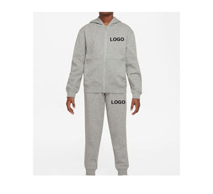 Niños personalizado Logo Joggers conjuntos hechos a medida polar niños chándales para entrenamiento al por mayor chándal para niños - Product Image 3