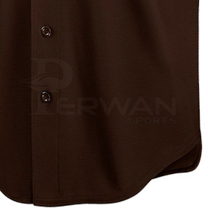 Uniforme de baseball respirant couleur personnalisée 100% polyester Service OEM Tenue professionnelle pour équipe - Product Image 6