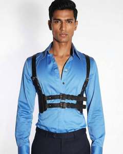 Sexy leather <b>harness</b> Body <b>harness</b> costume <b>Harness</b> for lingerie Leather bondage <b>harness</b> Adjustable body <b>harness</b> - Product Image 1