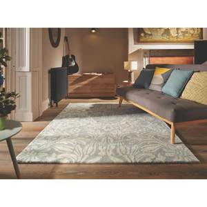 Tapis en laine 3D fait main style bohème, motif floral lavande, tapis de couloir rectangulaire, design abstrait rayé - Product Image 3