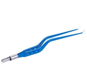 Pinzas dentales reutilizables de Punta curva de 9,0 Cm de 0,5 Mm Fórceps monopolares oftálmicos aislados de clase alta - Product Image 5