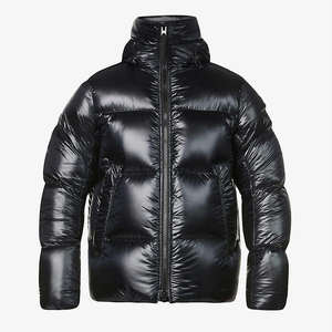 Veste matelassée à capuche vintage pour homme, en coton épais, de haute qualité, pour l'automne, col cheminée, personnalisable à l'avant, pour l'extérieur - Product Image 2