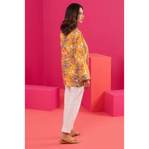 Camisa Khaddar con Estampado Floral WGK-KDW-DP-3007, Elegante Camisa Khaddar con Estampado Floral - Product Image 5