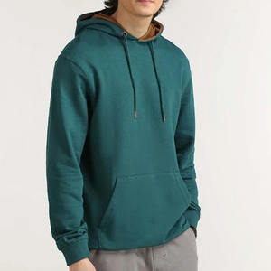 Sudadera con Capucha de Felpa de Algodón 100% de Primera Calidad para Hombre, Diseño Sólido, Tejido Grueso de 400 g/m², Sudadera con Capucha Extra Grande - Product Image 2