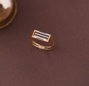 Anillo de diamantes de corte redondo para mujer de oro de 18 quilates superventas, diamantes certificados naturales finos elegantes a la moda para aniversario de bodas IGI - Product Image 5